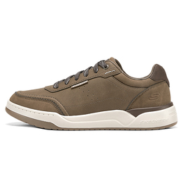 Skechers Низкие мужские кроссовки для скейтбординга цвета хаки 211250-khk | khaki