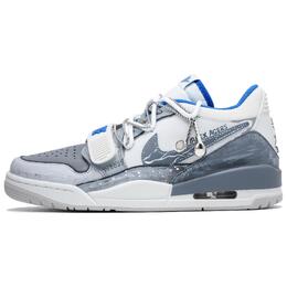 Jordan Баскетбольные кроссовки Legacy 312 Low Top, мужские, белые, серые hj3480-140(team1052-乘势而上) | white gray