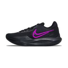 Nike Баскетбольные кроссовки Precision 6 с амортизацией, противоскользящие и износостойкие, низкие, мужские, цвет черный/фиолетовый dd9535-003（team741-暗黑树莓） | black purple