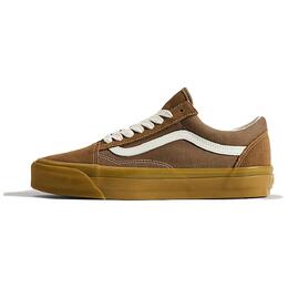 Кроссовки старой школы Vans, Brown White vn000d560e01 | brown white