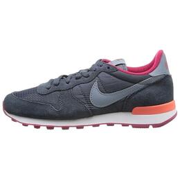Nike Кроссовки для бега Internationalist Anti Slip, износостойкие, женские, серо-красные 629684-006 | gray red