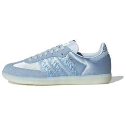 Adidas Женские скейтбордические кроссовки SAMBA OG с низким верхом, устойчивые к истиранию, синие hq5160 | blue
