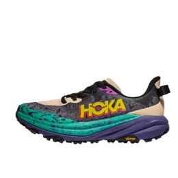 Hoka One One Легкие кроссовки Speedgoat 6 с низким верхом, женские, цвет: черный, зеленый, фиолетовый 1147811-omn | black green purple