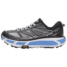 Hoka One One Кроссовки Mafate Speed 2 с антискользящим покрытием, износостойкие, низкие, унисекс, черные, белые 1126851-bwht | black white
