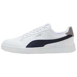 Puma Низкие износостойкие кроссовки Shuffle для скейтбординга унисекс, черные, белые 309668-38 | black white