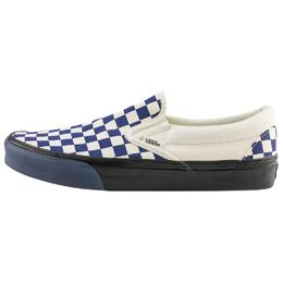 Vans Классические износостойкие низкие кроссовки для скейтбординга, унисекс, белые, синие vn000eacgjt | white blue