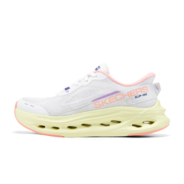 Skechers Кроссовки для бега Slip Ins Breathable Support, устойчивые к истиранию, низкие, женские, белые, розовые 129400-wpk | white pink