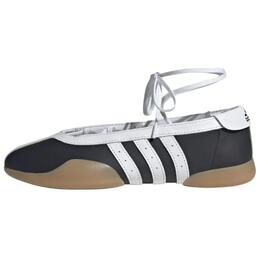 Adidas Женские кроссовки для таэквондо мей-балет Adidas «Black White Gum» jr7031 | black