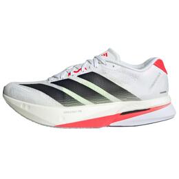 Adidas Кроссовки Women's Adizero Boston 13 'White Black Lucid Red' Women's js4934 | cloud white/core black/awake red
