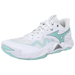 Mizuno Кроссовки Women's Wave Momentum Elite 'White Blue Tint' v1gc251245 | white green