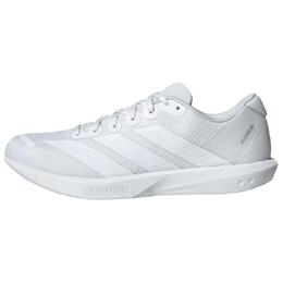 Adidas Кроссовки Adizero с низким верхом, устойчивые к истиранию, повседневные, унисекс, белые, серебристые jp6541 | white silver