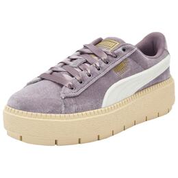 Puma Низкие износостойкие кроссовки на платформе, женские, фиолетовые 406752-04 | purple