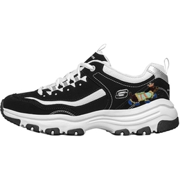 Skechers Женские кроссовки D'Lites Low Top Chunky, черно-белые 202503-skl | black white