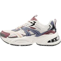 Skechers Уличные кроссовки с низким верхом и износостойкой подошвой, женские, белые, розовые, синие 177606-pkmt | white pink blue