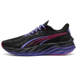 Puma Дышащие кроссовки Velocity NITRO 4 унисекс, черно-фиолетовые 311913-01 | black purple