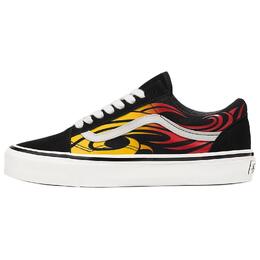 Vans Кроссовки Old Skool 36 Lx Warped Tour Black Flame vn000d56mcg | black yellow red