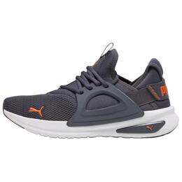Puma Кроссовки для бега ENZO x Softride Enzo Evo с низким верхом, устойчивые к истиранию и скольжению, унисекс, серо-оранжевые 377048-24 | gray orange