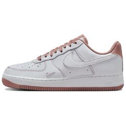 Nike Кроссовки Air Force 1 для скейтбординга, износостойкие, женские, белые, розовые ib6543-100 | white pink
