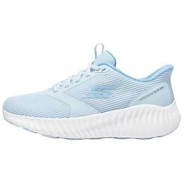 Skechers Женские износостойкие кроссовки GO Series с низким верхом для повседневных городских пробежек светло-голубого цвета 129370-ltbl | light blue