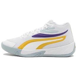 Кроссовки Court Pro Lakers Puma, White Yellow Purple 310829-05 | white yellow purple