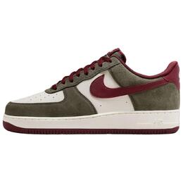 Nike Кроссовки Air Force 1 Low '07 LV8 Cargo Khaki Pale Ivory Dark Team Red fq8714-302 | brown white
