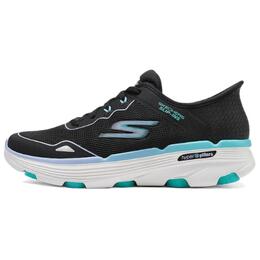 Skechers Женские кроссовки GO Series Low Top Casual Running Shoes Women's White Black 129345-bkbl | white black