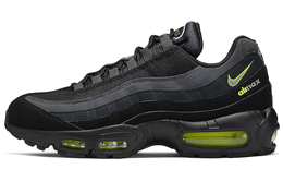 Nike Кроссовки Air Max 95 Retro Logo Black Grey Volt cv1635-002 | black green