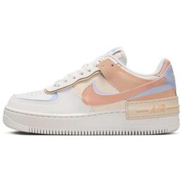Nike Женские кроссовки для скейтбординга AF1 Shadow с противоскользящим износостойким эффектом, белые, розовые dz1847-114 | white/pink