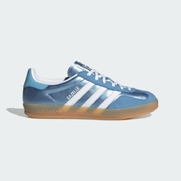 Кроссовки Adidas Gazelle Indoor Shoes, цвет Blue/Cloud White/Gum js1407 | blue/cloud white/gum