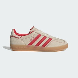 Кроссовки Adidas Gazelle Indoor Shoes, цвет Beige/Better Scarlet/Cream White js1402 | beige/better scarlet/cream white