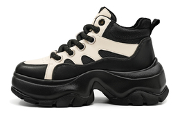 Eblan Низкие массивные кроссовки женские черные el534747m01 | black fleece-lined