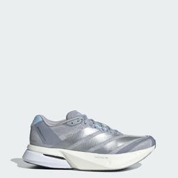 Кроссовки Adidas Adizero Boston 13 Shoes, цвет Halo Silver/Silver Metallic/Glow Blue js4949 | halo silver/silver metallic/glow blue
