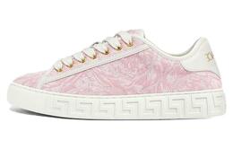 Жаккардовые кроссовки Barocco Greca Versace, Pink 1013568-1a09449_2pp9c | pink