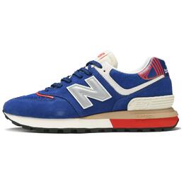 New Balance Кроссовки NB 574 Low Top унисекс, цвет синий/белый u574lgft | blue
