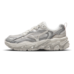 Mizuno Кроссовки TRAINER 2K Shock Absorbers с низким верхом, противоскользящие, унисекс, белые, серые d1gh250403 | white gray
