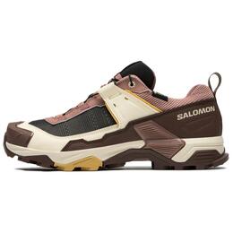 Salomon X ULTRA 5 Противоскользящие износостойкие низкие походные кроссовки женские красно-коричневые 477260 | red brown