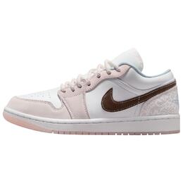 Jordan Кроссовки 1 Low Coral Women's ib8859-101 | white pink