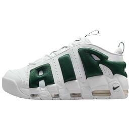 Nike Баскетбольные кроссовки Air More Uptempo Anti Slip, износостойкие, низкие, винтажные, унисекс, белые, зеленые fz3055-102 | white green