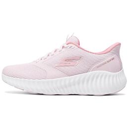 Skechers Женские износостойкие дышащие кроссовки GO Series с низким верхом для повседневных городских пробежек, светло-розовые 129370-ltpk | light pink