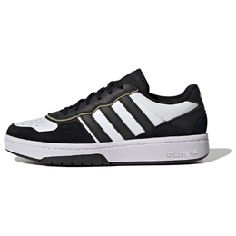 Adidas Кроссовки для скейтбординга Courtic с противоскользящим покрытием, износостойкие, унисекс, черно-белые js3034 | black/white