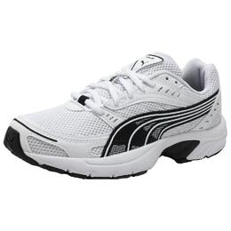 Puma Кроссовки Axis Low Top Casual City Commute для бега унисекс, белые, черные 368465-23 | white black