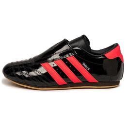Adidas Кроссовки для тренировок тхэквондо с нескользящей подошвой, износостойкие, унисекс, черно-красные js1228鞋 | black red