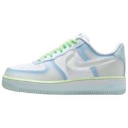 Кроссовки Air Force 1 Low Serena Williams Design Crew Psychic Blue Women Nike, White Blue Green hj4399-400 | white blue green