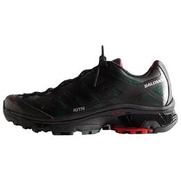 Salomon Кроссовки для бега по городу KITH x XT Voyager Low Top Casual City Commute Unisex Black Green 477723 | black/green