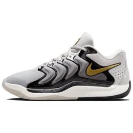 Nike Баскетбольные кроссовки KD 17 с противоскользящим износостойким низким верхом, унисекс, серо-черные fj9488-003 | light gray/black