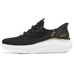 Кроссовки Bob's Sport Flash Step, износостойкие, легкие и дышащие, низкие, повседневные, женские, черные Skechers, Black 117617-blk | black