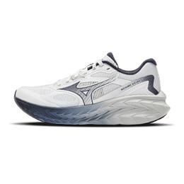 Mizuno Кроссовки для бега ASTRO с низким верхом, устойчивые к истиранию, унисекс, белые, серые, синие d1gh250505 | white gray blue