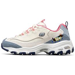 Skechers Низкие массивные кроссовки женские бежево-синие азиатские версии 168811-gzskc | beige blue