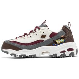 Skechers Низкие массивные кроссовки женские бежево-красные, азиатская версия 168811-gzskb | beige red