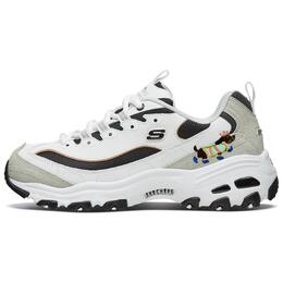 Skechers Низкие массивные кроссовки женские, белые, серые, азиатская версия 168811-gzske | white gray